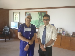 Dr. Devi Shetty, Cardiac Surgeon with Dr. Edmond Fernandes