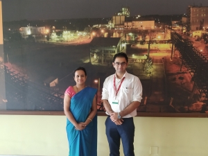 Dr. Joylene Almedia and Dr.  Edmond Fernandes