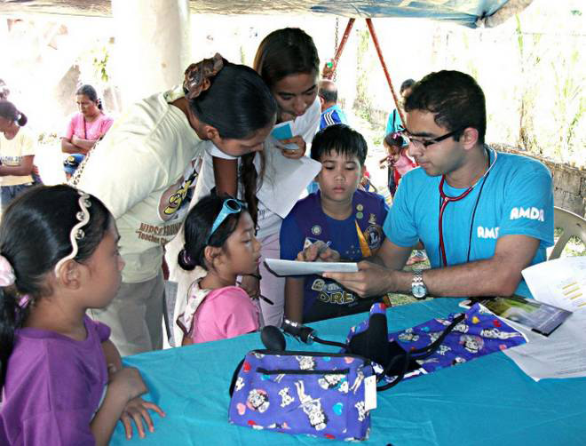 Doctor on a mission in Philippines